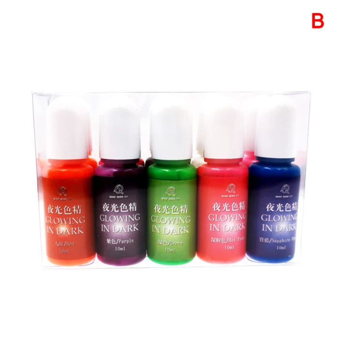 10-color Luminous Color Set DIY Silicone Mold Coloring Pigment Tool CX17