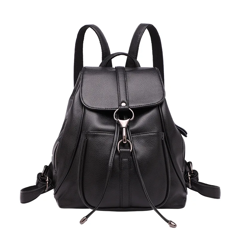 

Backpack Handbag New Fashion Joker Large Capacity Ladies Travel Backpack Anti-theft Schoolbag For Female Students. Back Pack