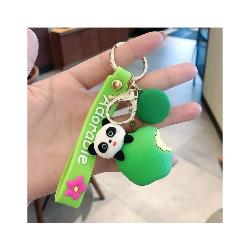 

6 цветов, брелок для ключей в виде милой панды