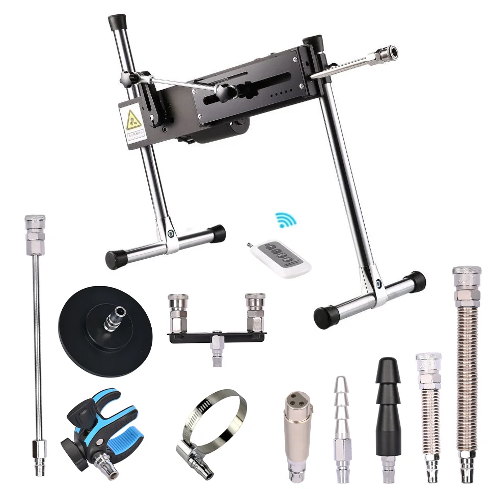 Грубая зверя мощная секс-машина с насадкой для женщин женская мастурбация