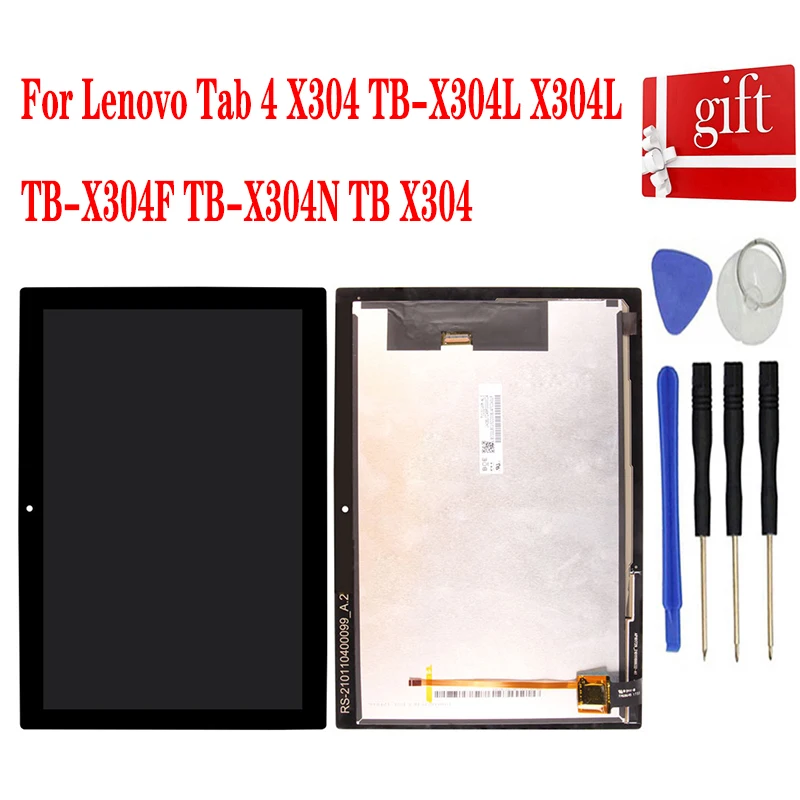 

10.1" For Lenovo Tab 4 X304 TB-X304L X304L TB-X304F TB-X304N LCD Display Screen Module Touch Screen Digitizer Sensor Assembly