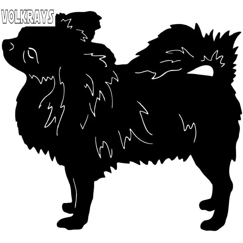 Красивая Автомобильная наклейка Volkrays длинные волосы аксессуары для чихуахуа