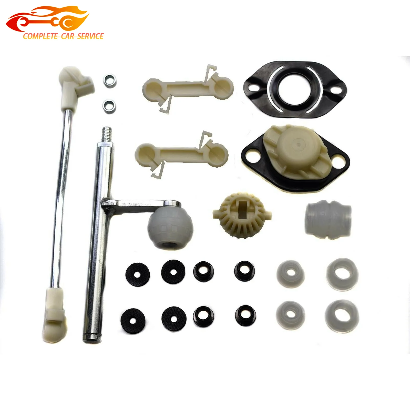

191711574 191711595A Set Car Gearbox Gear Shift Linkage Repair Kit Suit For VW GOLF JETTA MK2 1983-1992 and GTI 5 SPEED C21