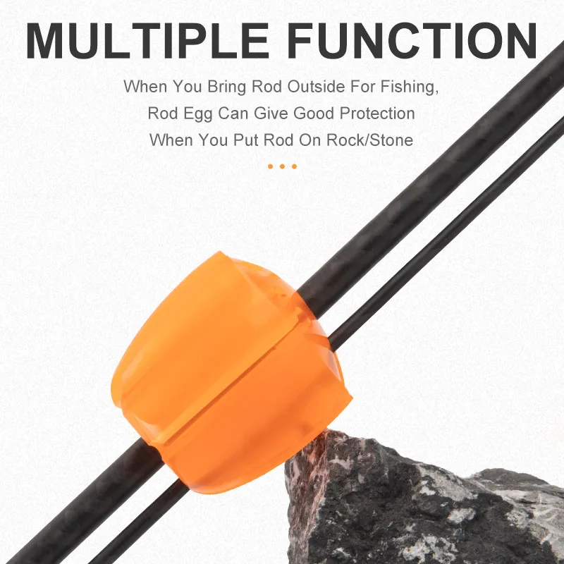 

Kingdom ROD-EGG Fishing Rods Protection Tackle Suit For Different Size rod Tip And Body Multiple Function Fishing Tool Equipment