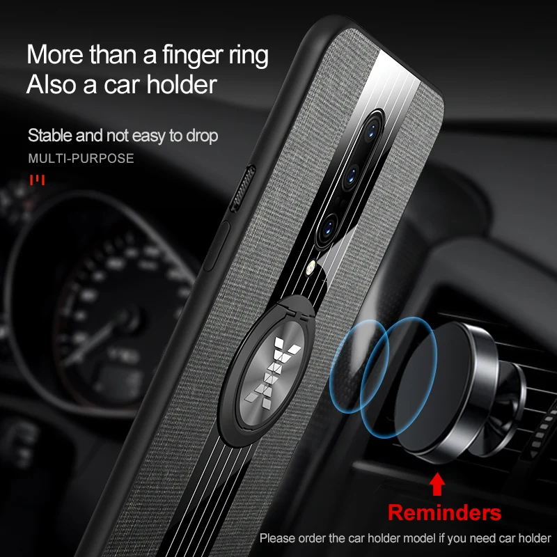 Противоударный Блестящий тканевый чехол для Oneplus 7 7T Pro One Plus Oneplus7Pro тонкая задняя