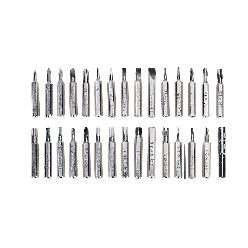 

32 in 1 Precision Screwdriver Set Mini Magnetic Screwdriver Set for Phone Mobile Ipad Camera Maintenance Household Repair Tool