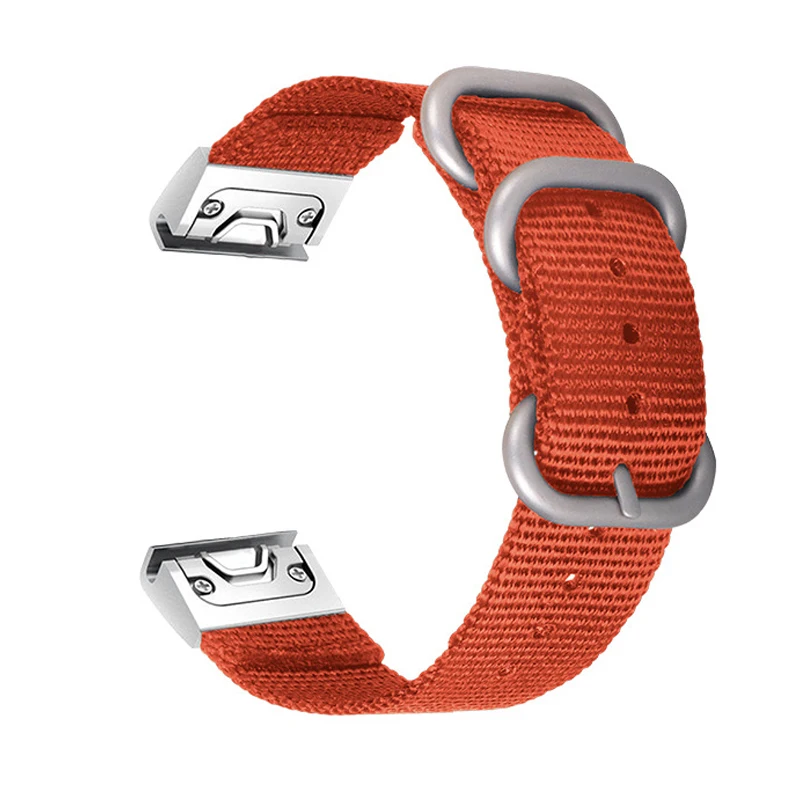 Ремешок Fenix 6X 6 6S Pro для наручных часов нейлоновый браслет Garmin 5X/Fenix 5 5S/Forerunner 935 945 |