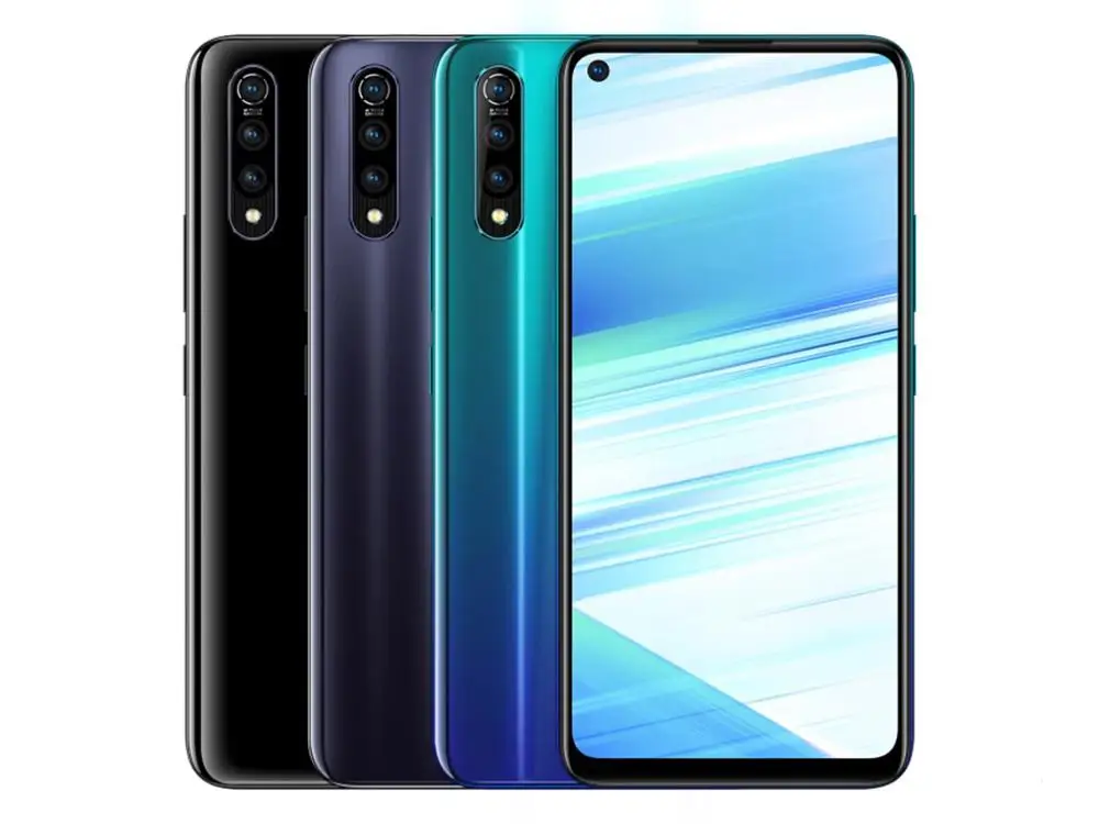 Vivo Z5x смартфон с 5 дюймовым дисплеем восьмиядерным процессором Snapdragon 6 53 ОЗУ ГБ ПЗУ
