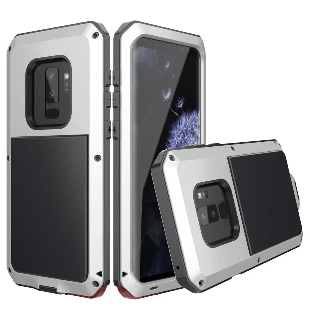 Роскошный металлический чехол с защитой Heavy Duty для Samsung Galaxy S5 S6 S7 Note 9 4 5 8 Edge S8 S9 S10 Plus S10e, ударопрочный чехол на.