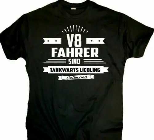 

V8 Driver Tankwarts Favorite Fun Men's US Car RAM Chevy Shirt Gift