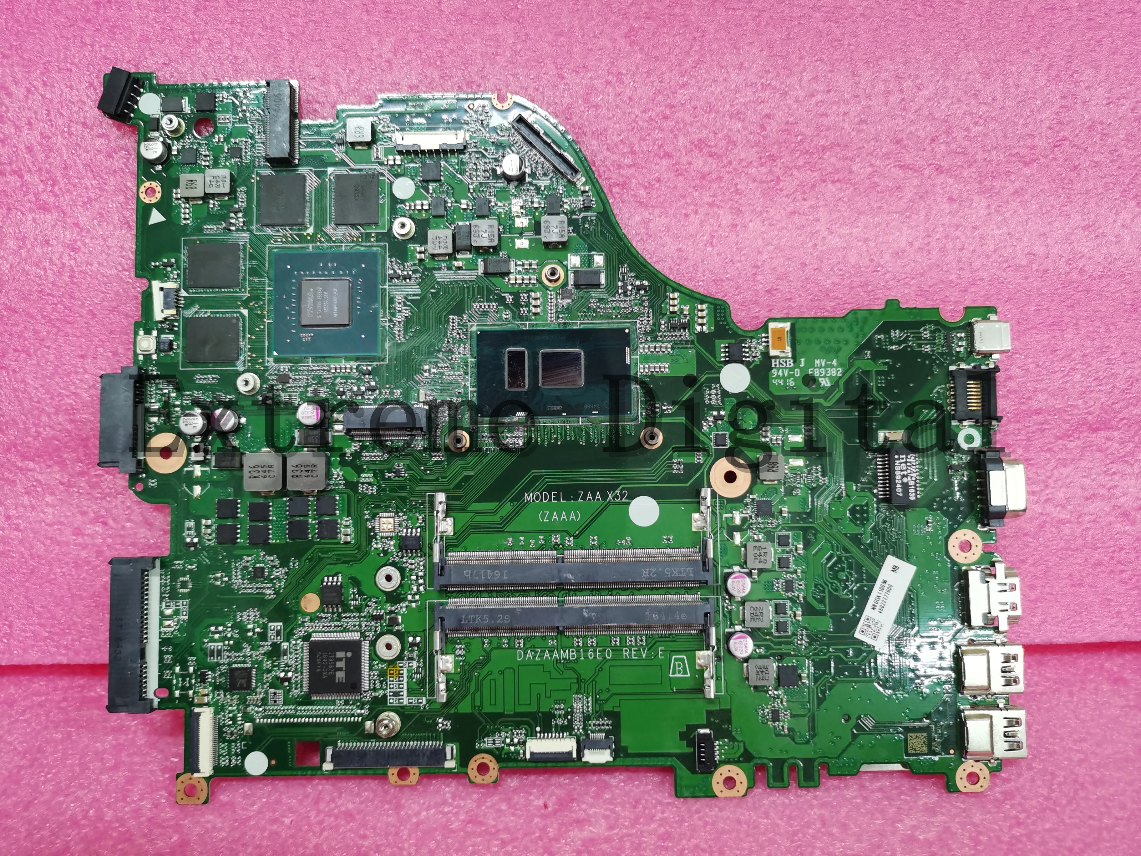 E5 575 материнская плата для ноутбука ACER Aspire 575G F5 573 575TG ZAA DAZAAMB16E0 с i7 7500 Процессор DDR4 4G