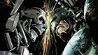 Горячая шелковая ткань Robocop vs Terminator, яркая декоративная наклейка
