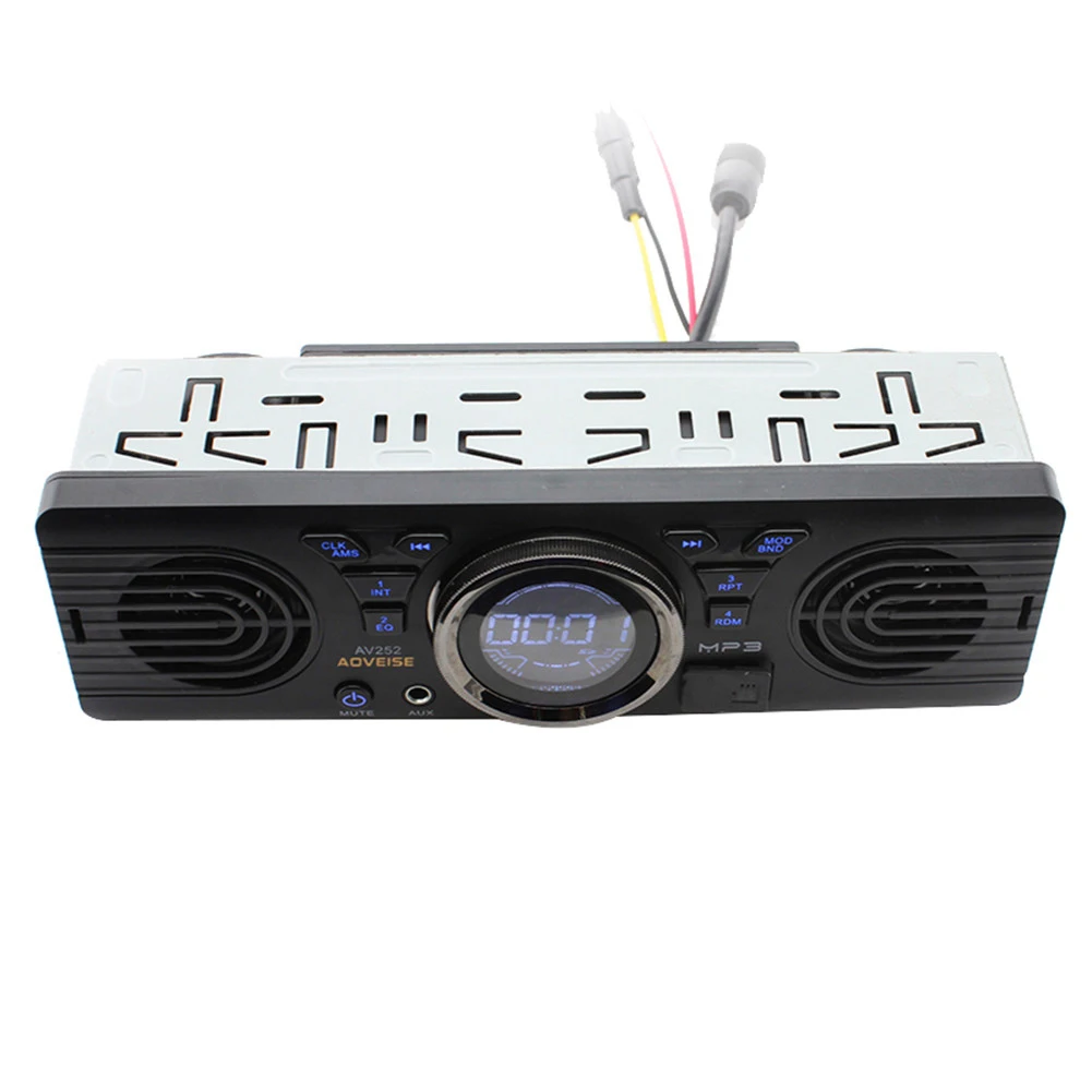 

Автомобильный плеер с Bluetooth, 12 В, FM-радио, автомобильная электроника, MP3 / WMA аудио плеер, USB/TF