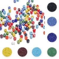 300 600pcs 3 4mm czech glass seed beads round hole loose crystal pearl charm bead for diy earrings jewelry making accessories