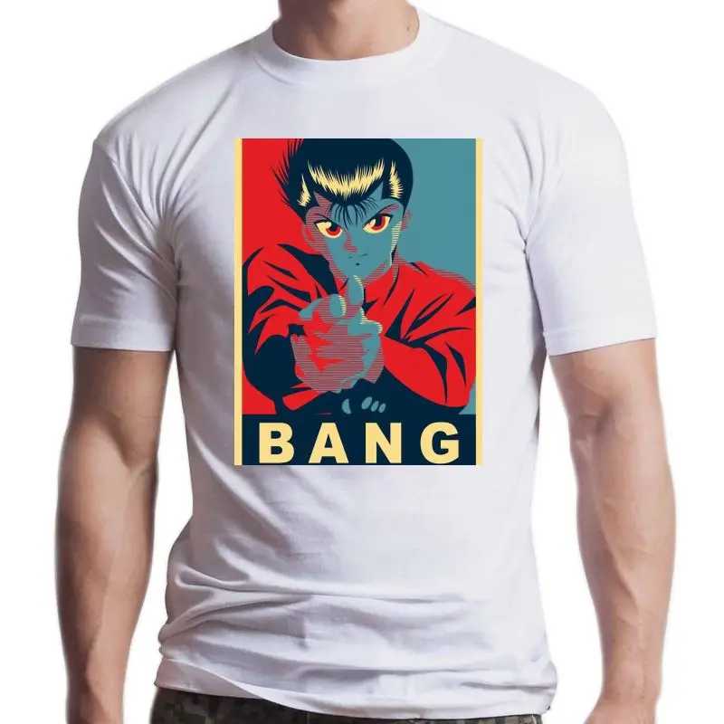 

New 2021 summer T Shirt Yuyu Anime Hakusho Pullover Hoodie T-Shirt Cotton YUYU HAKUSHO ofertas Tee Shirt