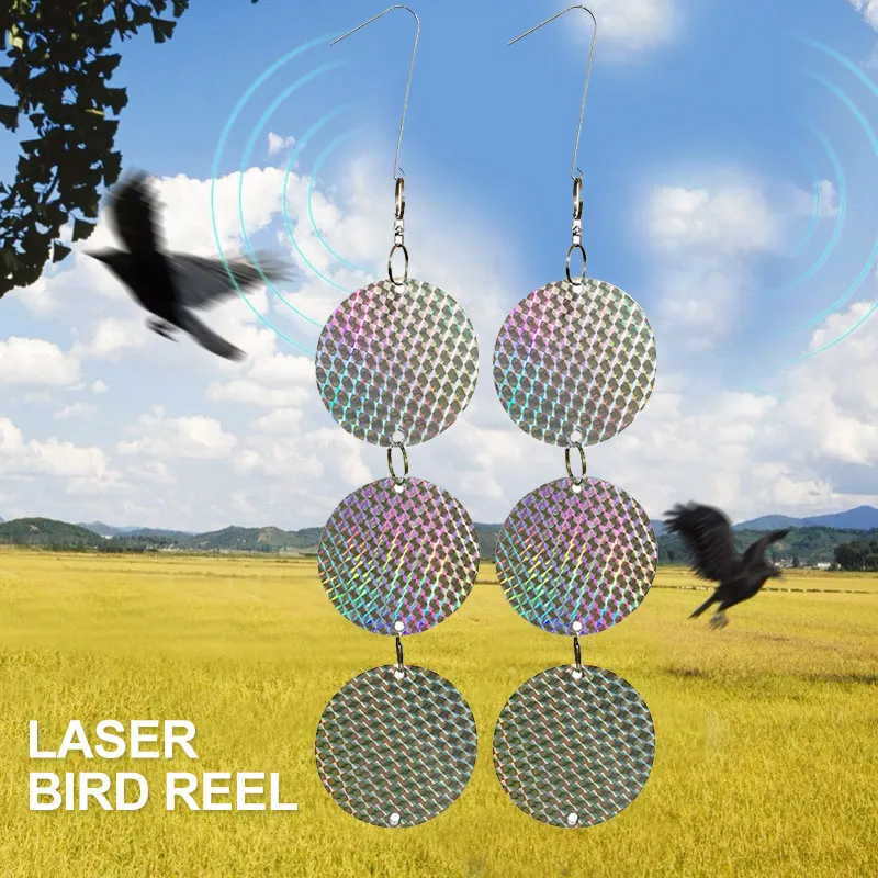 PET подушечки с птицами размером напугать вредителей 16 шт./компл. птица манок