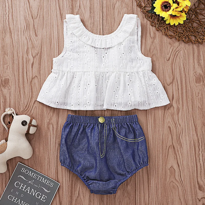 Милый белый укороченный топ с воротником Питер Пэн и открытой спиной для