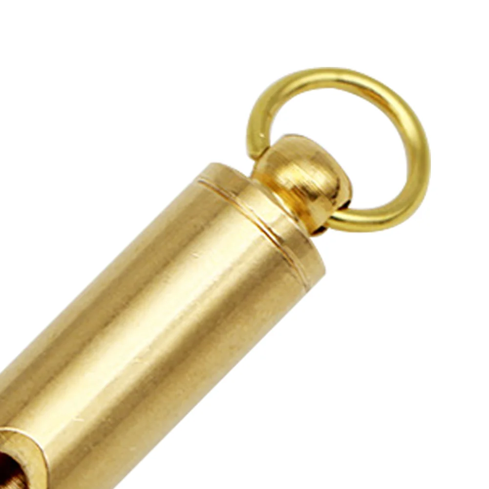 

Sports Durable Whistle Emergency Survival Portable Signal Camping Mini Practical Outdoor Brass Multifunction Tool