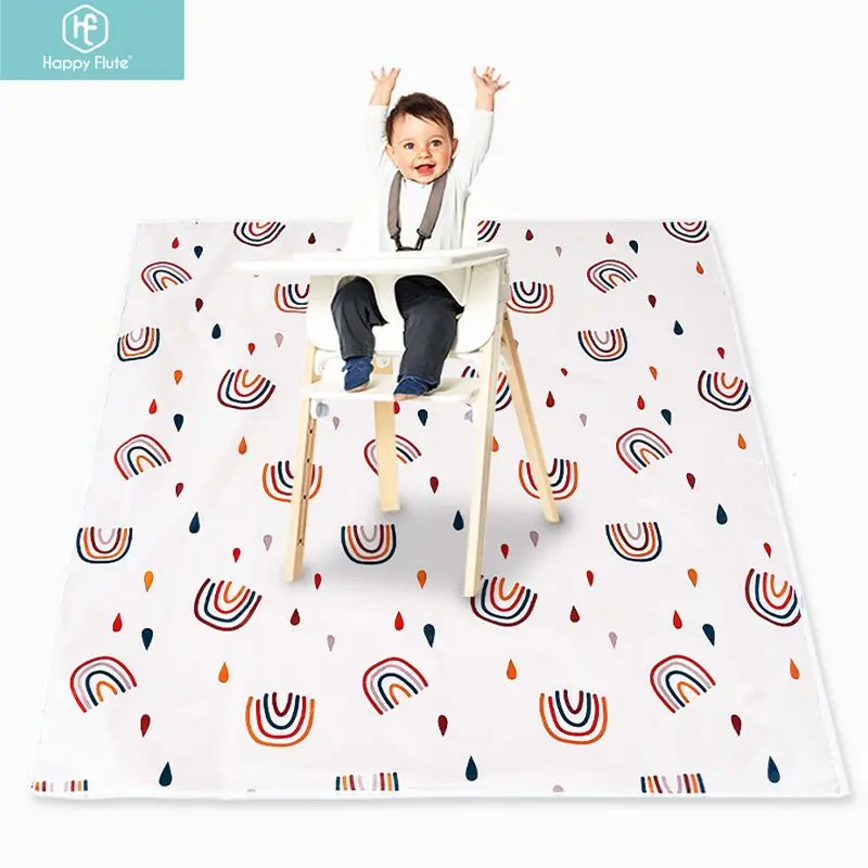 

Happy Flute Baby Play Mat, Baby Crawling Mat Portable Waterproof , Anti-Slip Folding Mat Playmat For Baby Indoor Or Outdoor Use