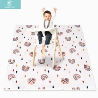 happy flute baby play mat baby crawling mat portable waterproof anti slip folding mat playmat for baby indoor or outdoor use