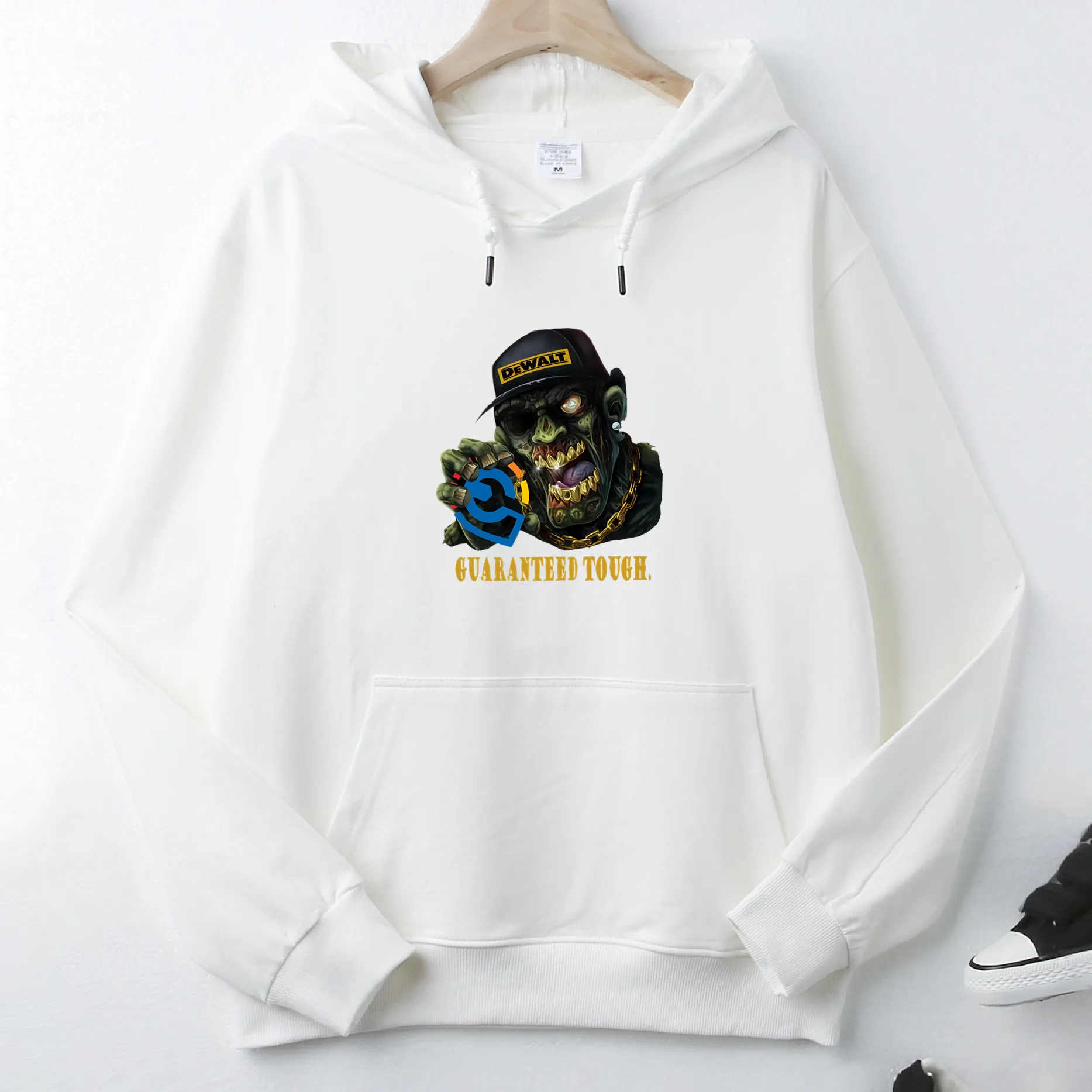 2021 Cool Fashion Show DeWalt Autumn Unisex Top Hoodie Mens Fashion Wool Clothing Sweatshirt Pullover Asian Size