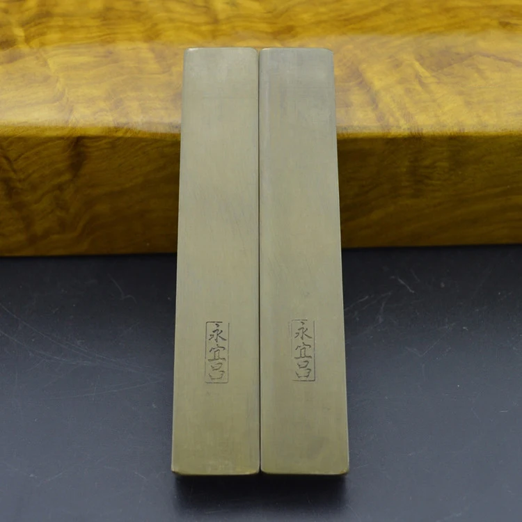 

LAOJUNLU Solid Pure Copper Paperweight A Pair Of Imitation Antique Office Supplies Imitation Antique Collection Bronze