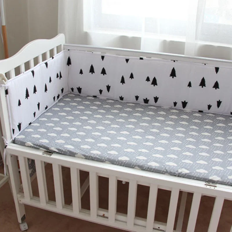 бортики в кроватку 1 шт. детские мягкие для кровати младенческой защита головы