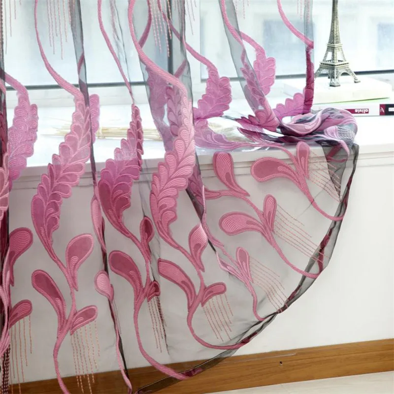 200*100 см штора из пшеничной ткани сетка для окна тюль прозрачная дверная занавеска