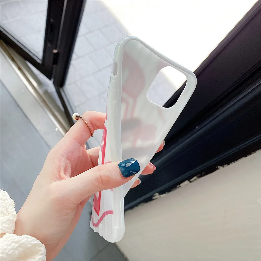 Cute Strawberry fruit drink Trunk Luggage Case For iPhone 11 Pro Max protective Soft Cover 7 8 Plus X XR XS MAX | Мобильные телефоны