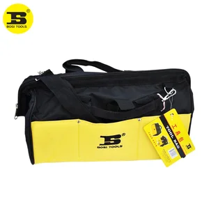 Прочная водонепроницаемая сумка для инструментов BOSI, многофункциональный органайзер с стальной рамой, 16 дюймов (400x300x250 мм)