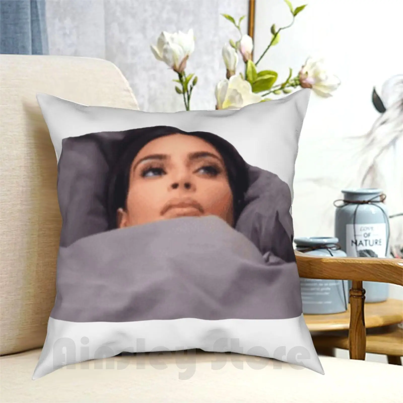 

Pillow Case Printed Home Soft DIY Pillow cover Kris Jenner Funny Meme Cute Tumblr Hipster Nerd Geek Humor Cool Popular