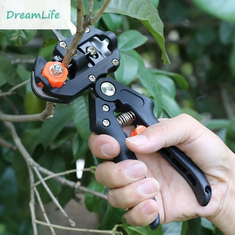 

Garden Tool Set Grafting Tools With 2 Blades Pouch Bag Secateurs Scissors Graft Machine Cutting Pruner Tapetool Garden Tools