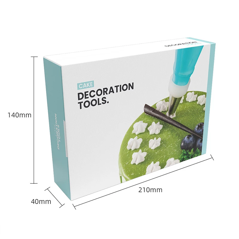 

10-44pcs/Set Cake Decorating Mouth Set 430 Stainless Steel Cake Cookie Decorating Tool Set Cake Decoration Set