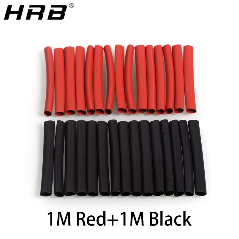 Термоусадочные трубки с силиконовым проводом 1 м красный + 2 мм 3 4 усадка 5 6 7 16 20