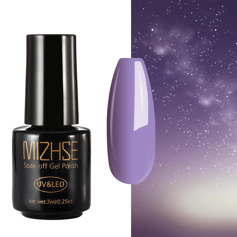 XYC002 MIZHSE Гель-лак для ногтей масло Esmalte Permanente гель UV Y Led Gellak Фиолетовый Белый Черный чистый цветной Гель-лак для ногтей основа для ногтей - Цвет: XYC002