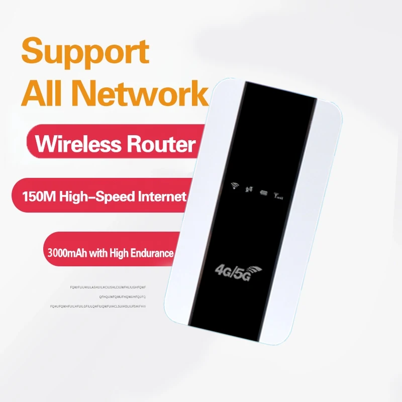 Универсальный и разблокированный 4G Мобильный Wi-Fi роутер MiFi Hotspot портативный с