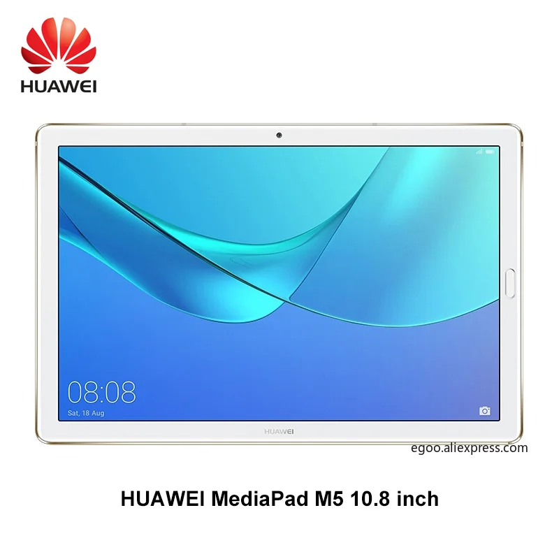 Huawei MediaPad M5 10,8 дюймов восьмиядерный 4G ОЗУ 32Гб/64Гб/128Гб памяти Rom Wifi / LTE Android 8.0 2K IPS 2560х1600 Отпечаток пальца.