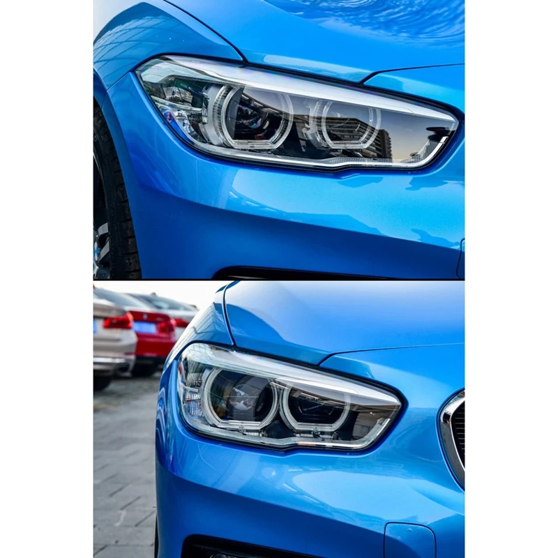 

2x Clear Headlight Lens Cover Headlight Shell Cover for BMW 1 Series F20 2015-2018 118I 120I 125I Left & Right