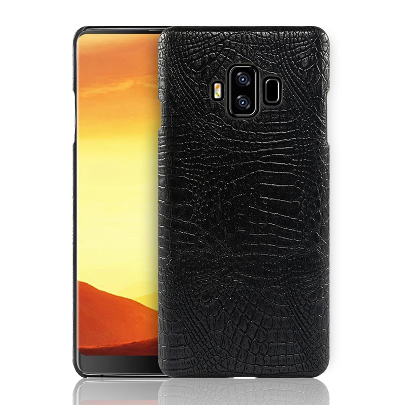 Black Роскошный Винтажный чехол с крокодиловым узором для VKworld S8 из искусственной кожи чехол для VKworld S8 деловой чехол для телефона - Цвет: Black