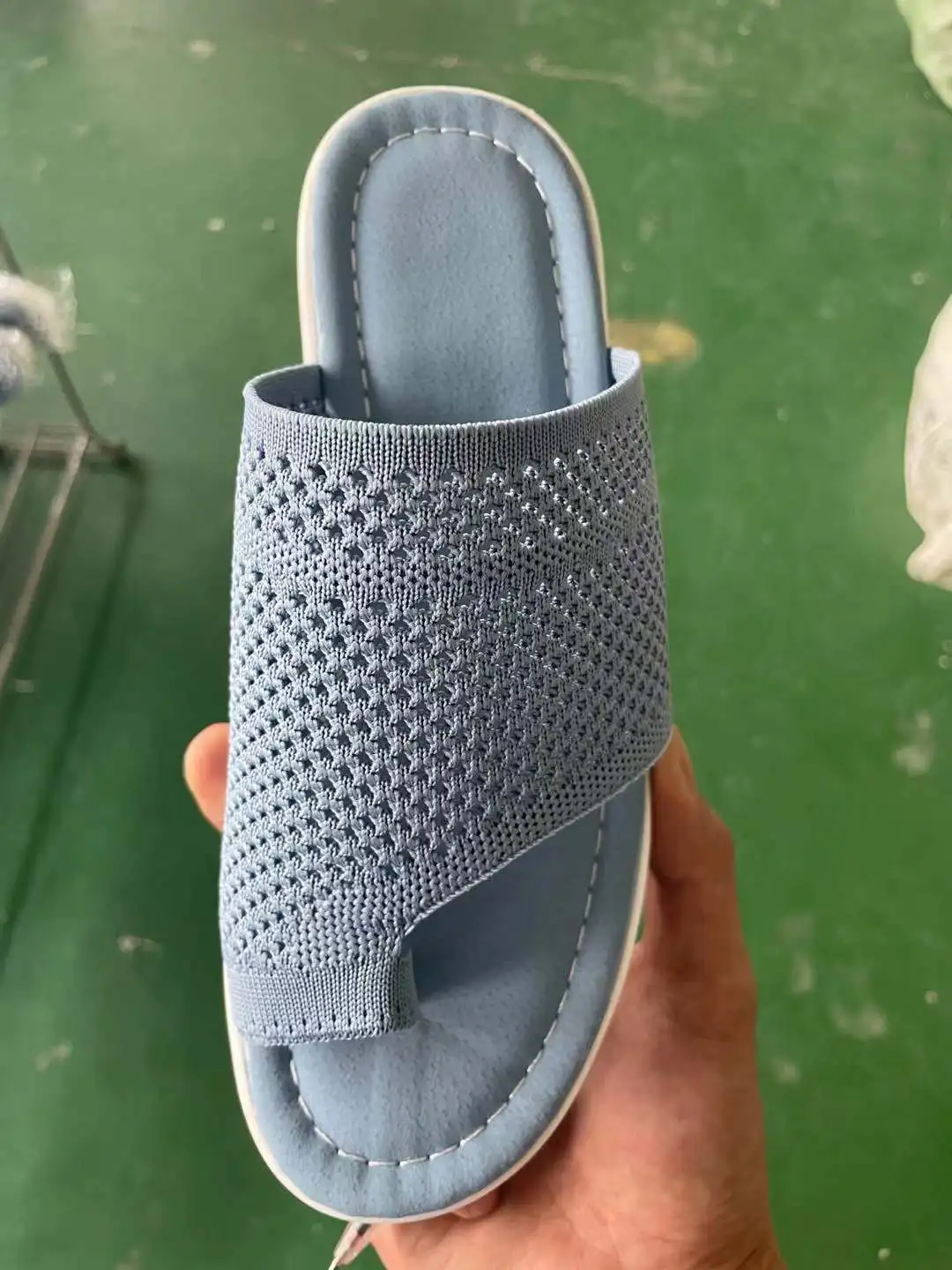 

Summer Women Wedges Open Toe Beach Casual Shoes Mesh Sandals Female Slides Slippers Women Flip Flops