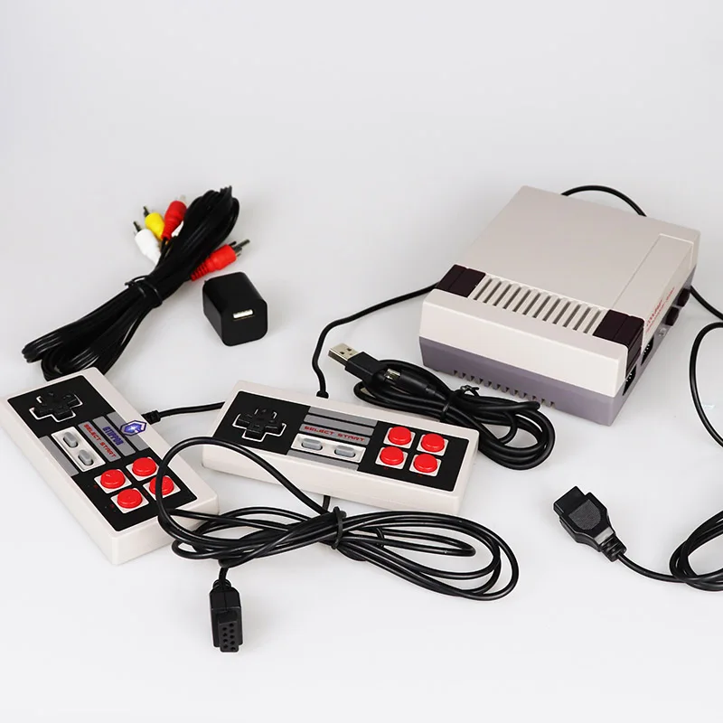 Мини ТВ портативная семейная игровая консоль для отдыха AV порт Ретро Встроенный