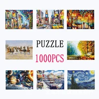 puzzle 1000 pieces adult puzzle jigsaw montessori parper puzzles adulto educational toys 1000 pieces puzzle 3d antistress toys