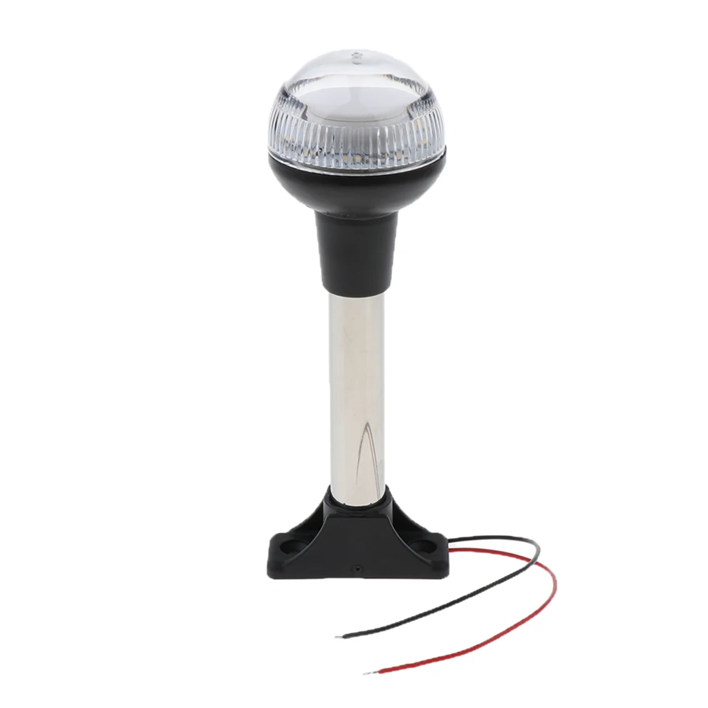 Круглая форма Splashproof 360 ° теплый белый светодиод 12V морская яхта навигация якорь