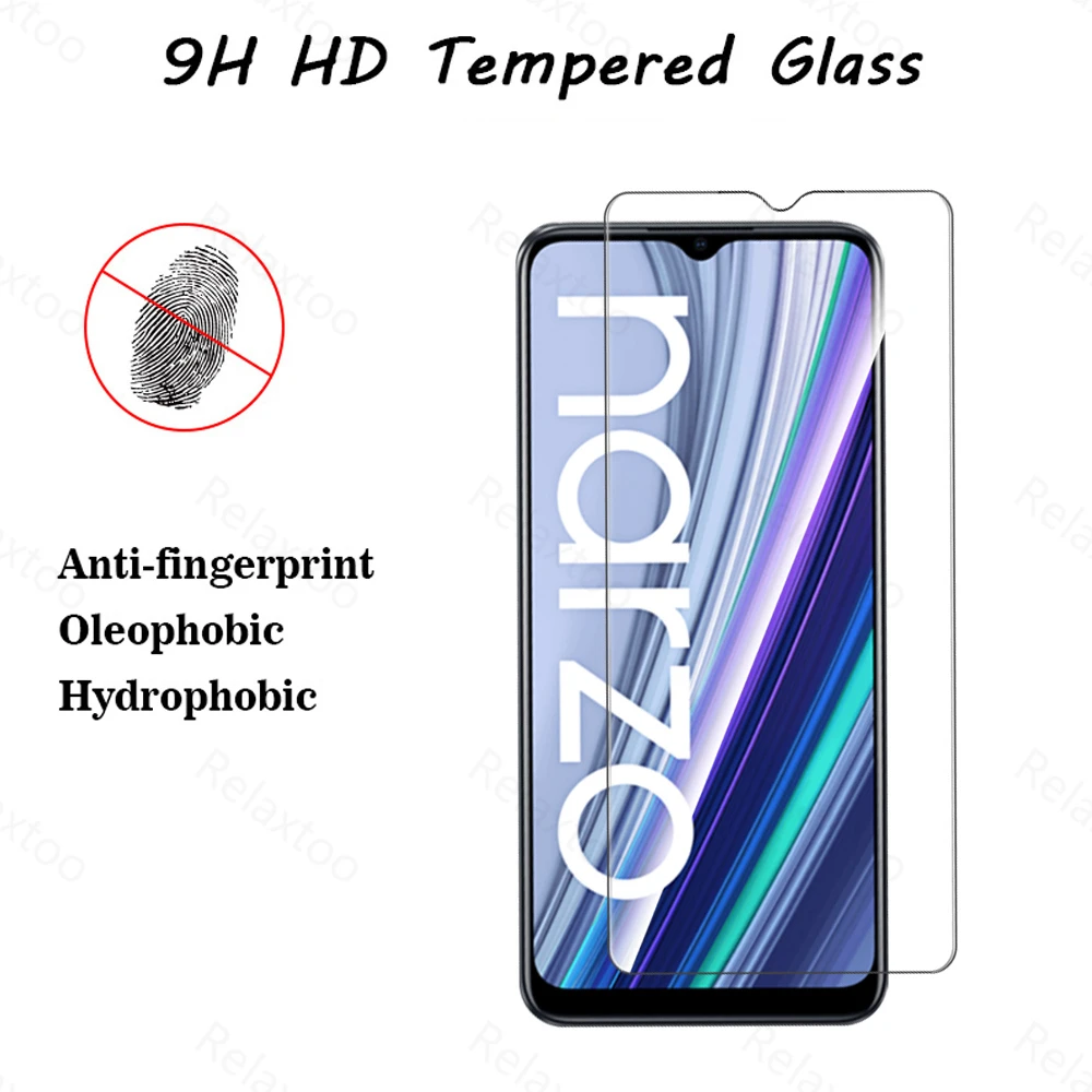 Чехол Realmy Narzo 30A 3 шт. закаленное стекло для Oppo Realme Narzo30A 30 A Защитное телефона realmi real