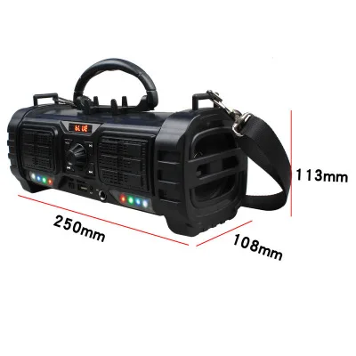 Hifi портативный bluetooth динамик fm радио движение КТВ 3D Звуковая система звуковая