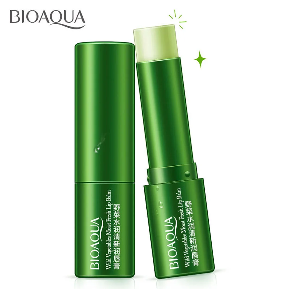 BIOAOUA овощи бальзам для губ увлажняющий питательный губная помада макияжа