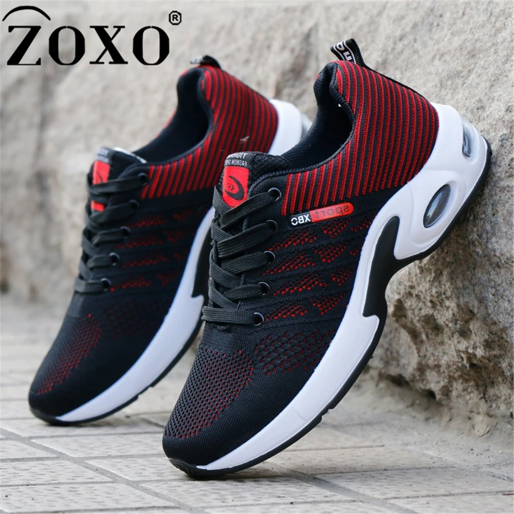 

Мужские кроссовки для бега ZOXO, дышащие, повседневные, для занятий спортом на открытом воздухе