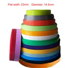 5M Ширина 23 мм ПВХ термоусадочная трубка диаметром 14,5 мм 14500 литиевые батареи типа АА Батарея изолированной пленкой Обёрточная бумага защиты Чехол пакет жильный кабель рукав