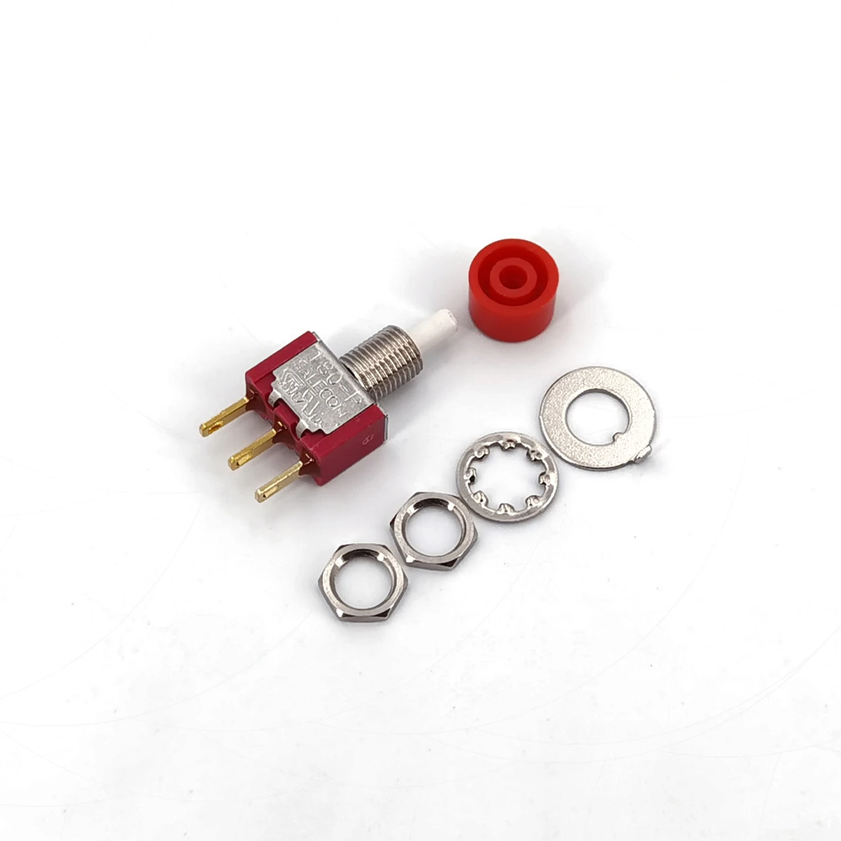 SH T80 P P8701 3Pin SPDT Мгновенный ON MOM COM NO NC защелкивающийся мини кнопочный