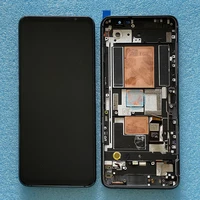 6 78 Original Amoled For Asus ROG Phone ZS673KS LCD Display Screen Frame Touch Panel Digitizer For Rog Pro Ultimate
